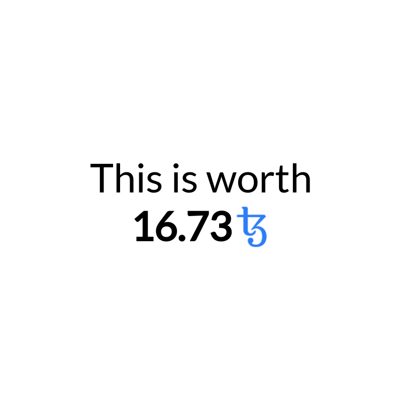 The Value Of Art #48 static token preview