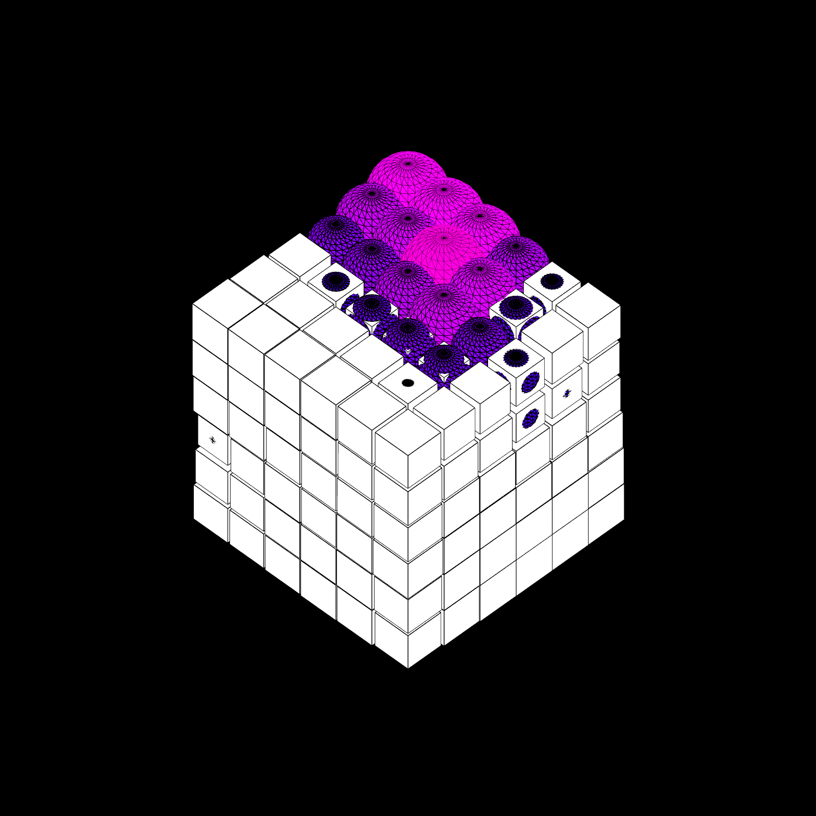 Drip Cube #53 static NFT preview