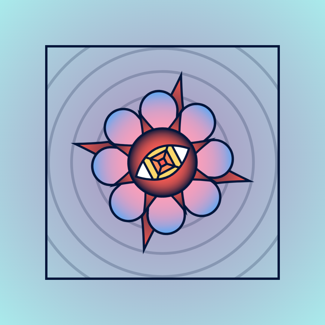 NOWHERE FLOWER #44 static NFT preview
