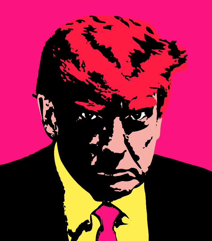 Donald Trump #222 static token preview
