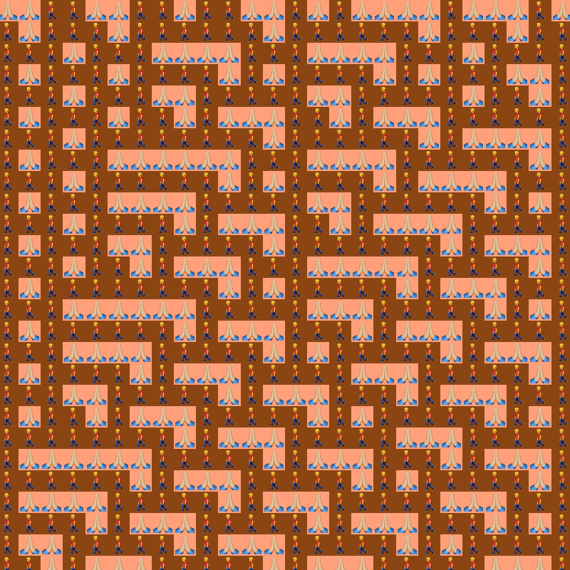 Elementary Cellular Emoji Automata #285 static token preview