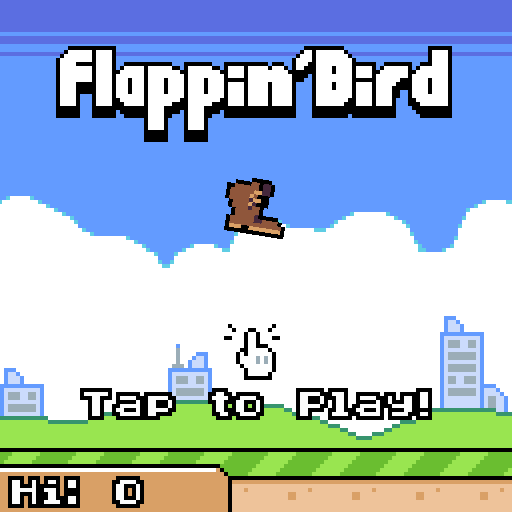 Flappin' Bird #38 static NFT preview