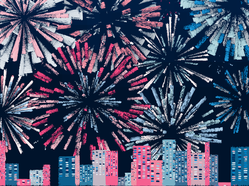 Fireworks #159 static token preview