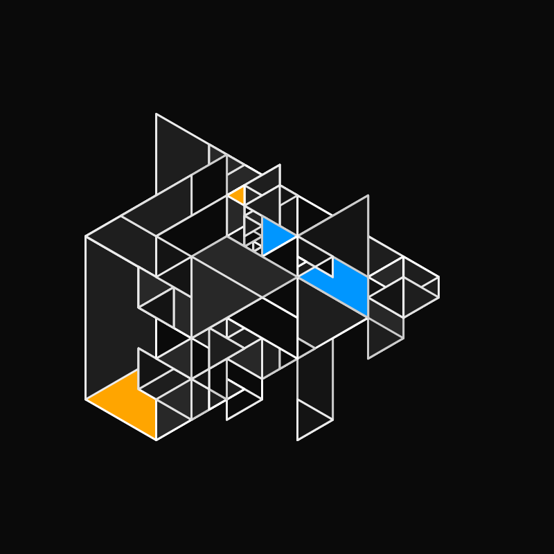 Trigram #204 static NFT preview