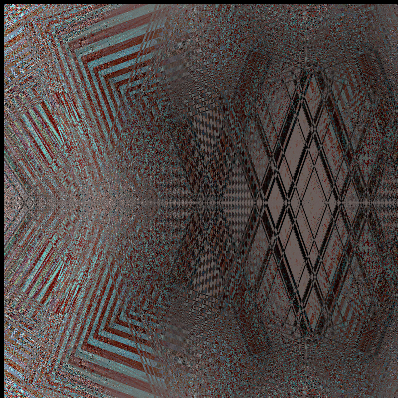 The Glitch Tapestry Printer #57 static token preview