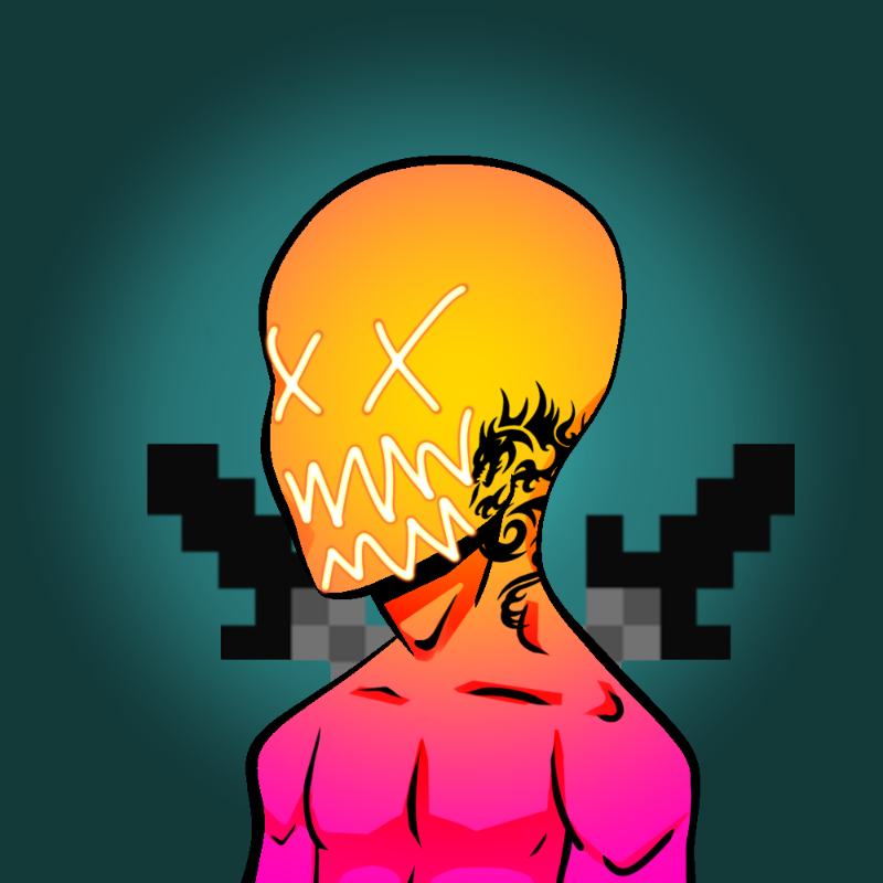 FX_D3M0NS #3312 static NFT preview
