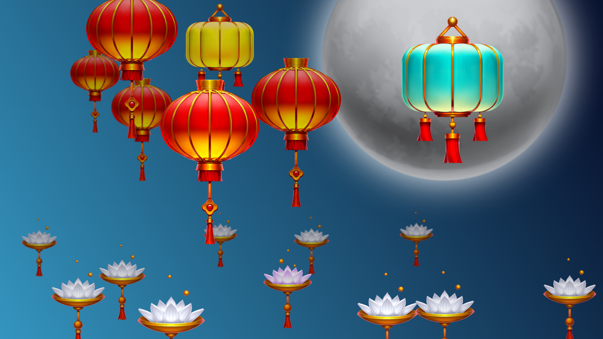 Mooncakes: Happy Mid Autumn Festival 2022 #1769 static NFT preview