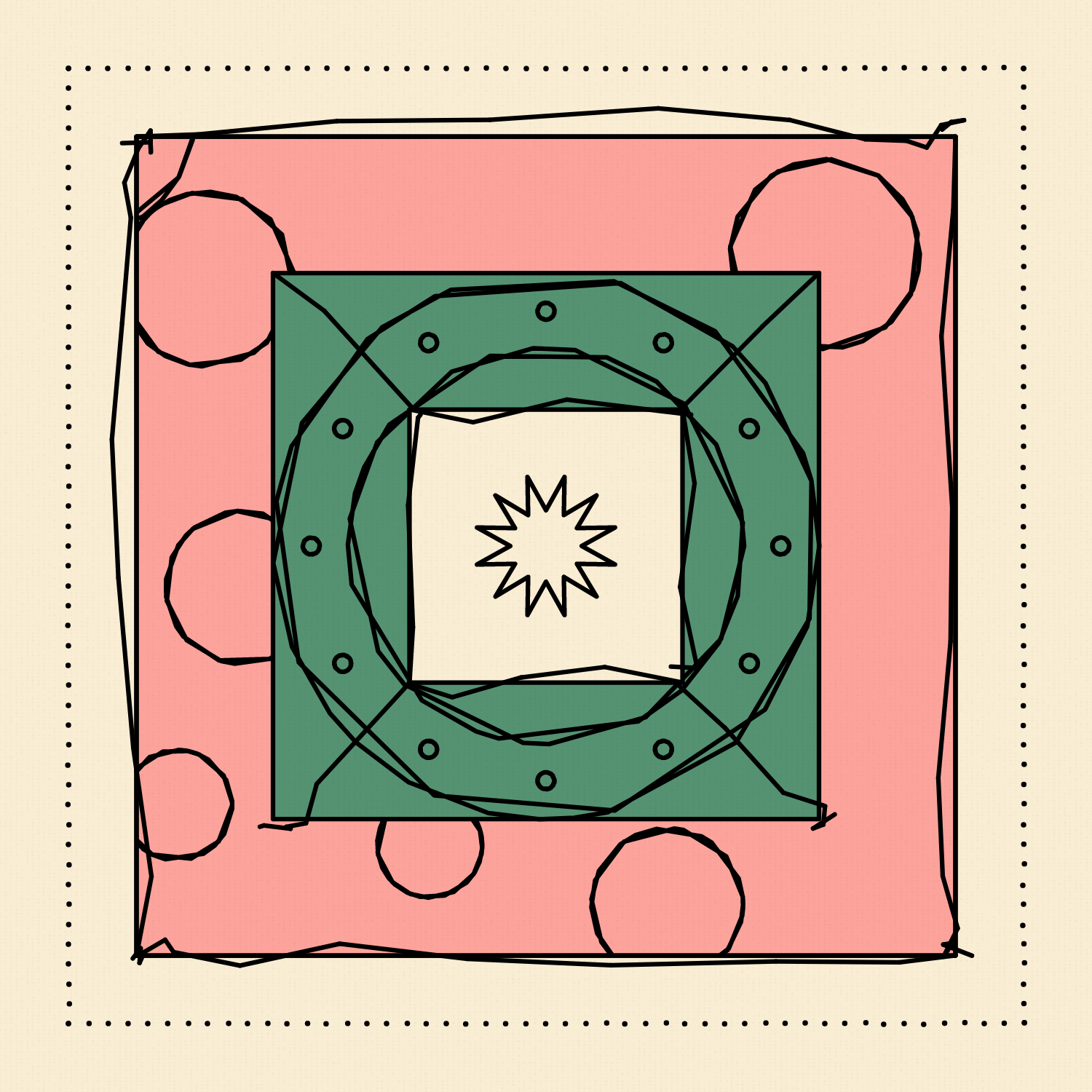 Borders Revisited #128 static NFT preview