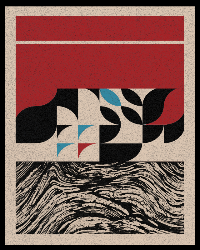 Bauhaus art #red #51 static token preview
