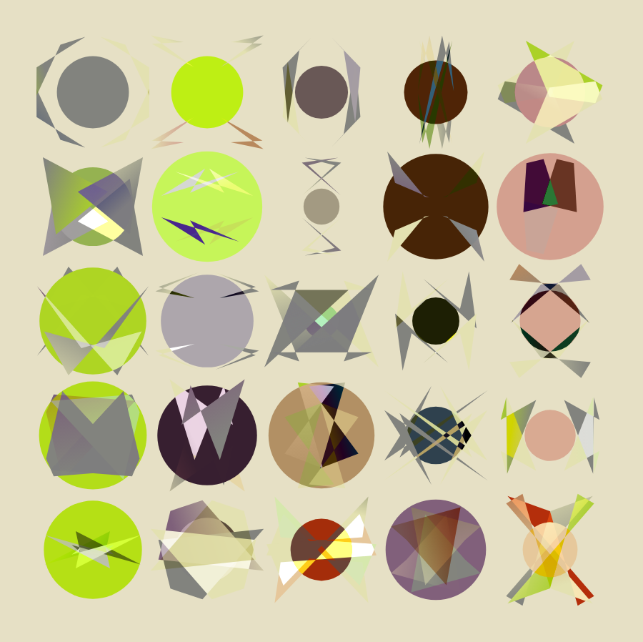 Grid In Motion #211 static NFT preview