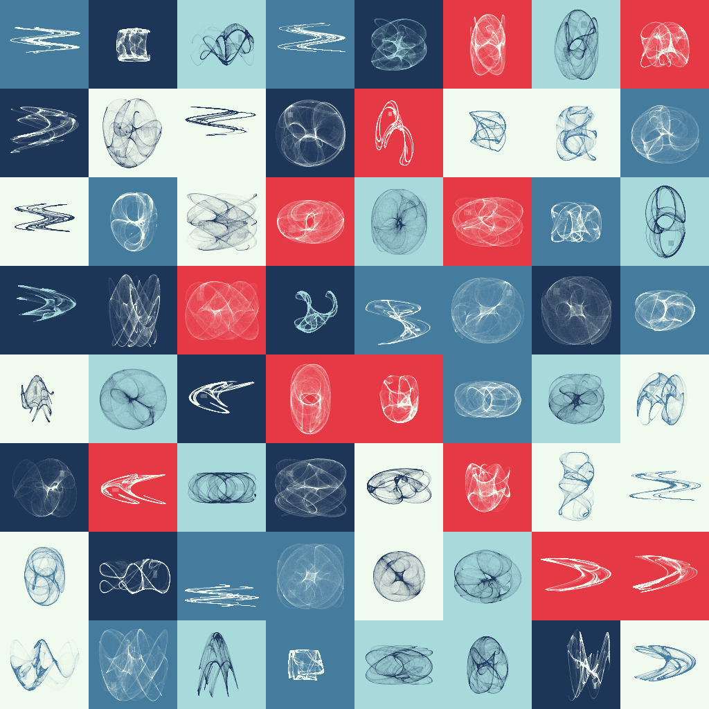 Attractors Bestiary #110 static NFT preview