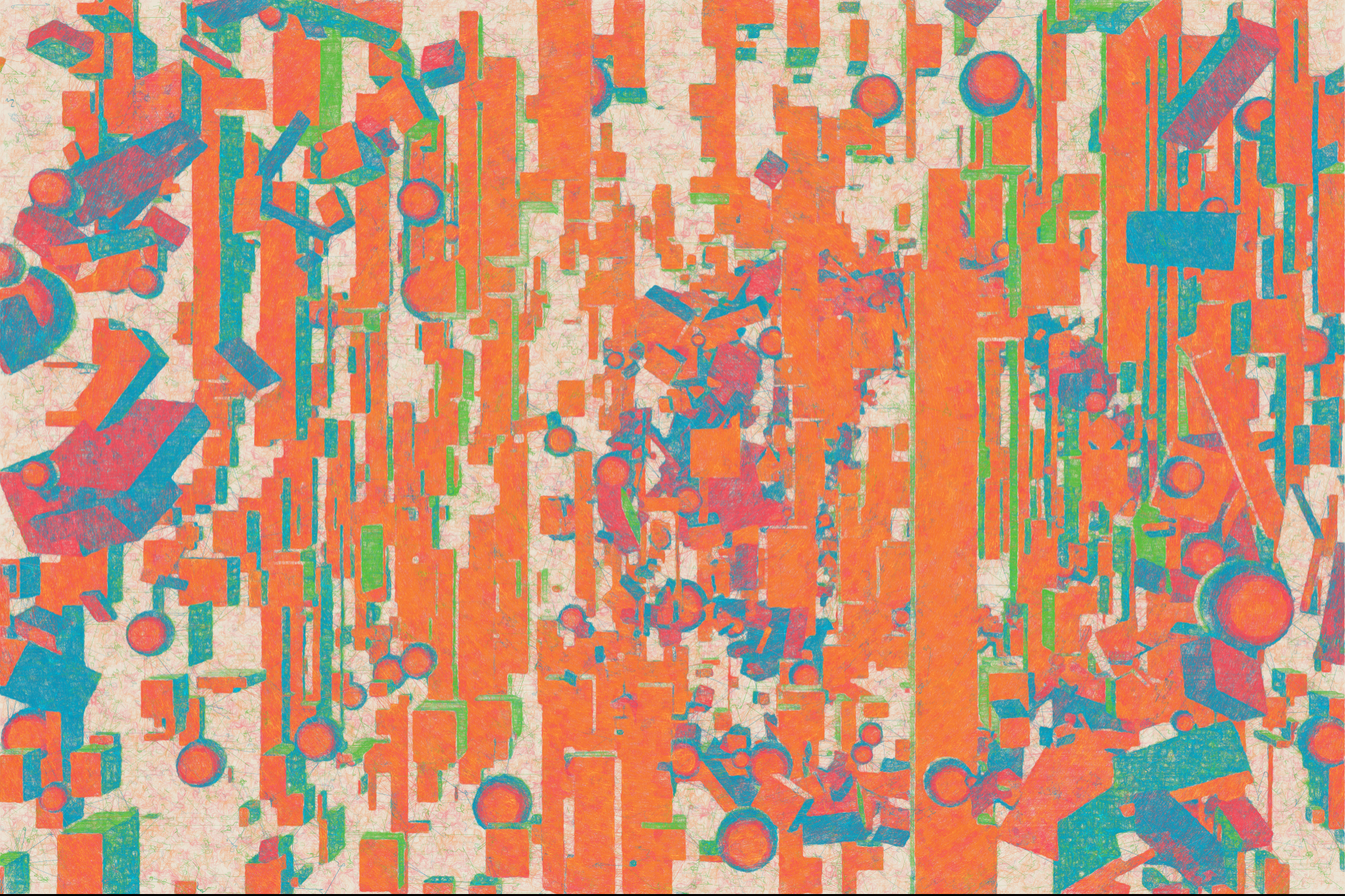 Doodlescapism #44 static NFT preview