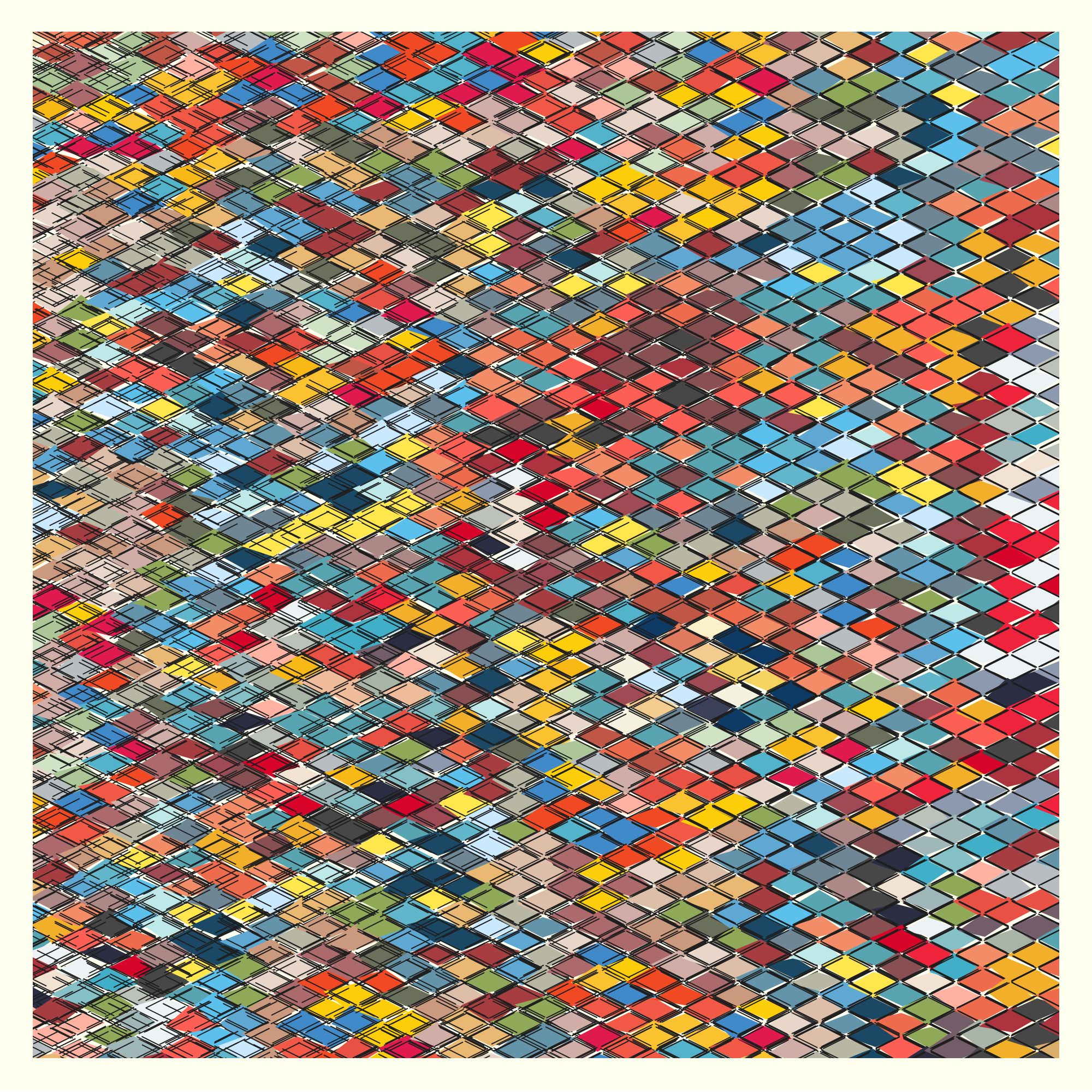 Across Paper Stones #119 static NFT preview