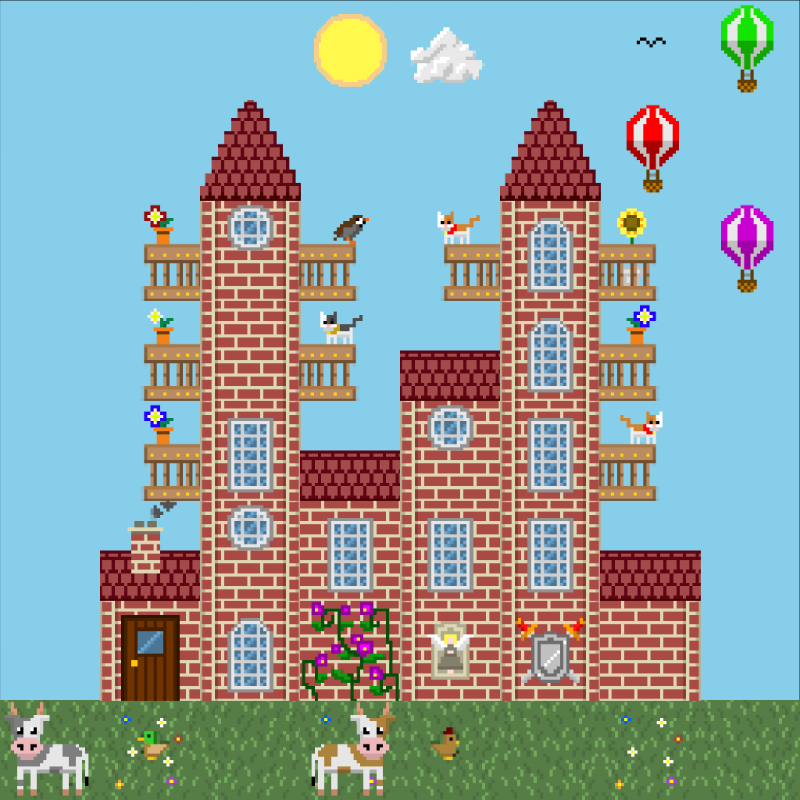 2D Mansion #341 static token preview