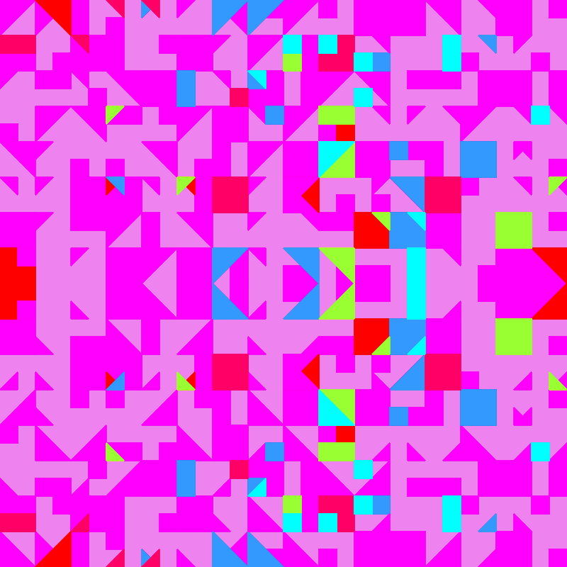 Patchwork Geometry #28 static token preview