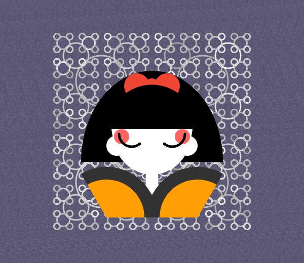 Kimono Doll #1 static token preview