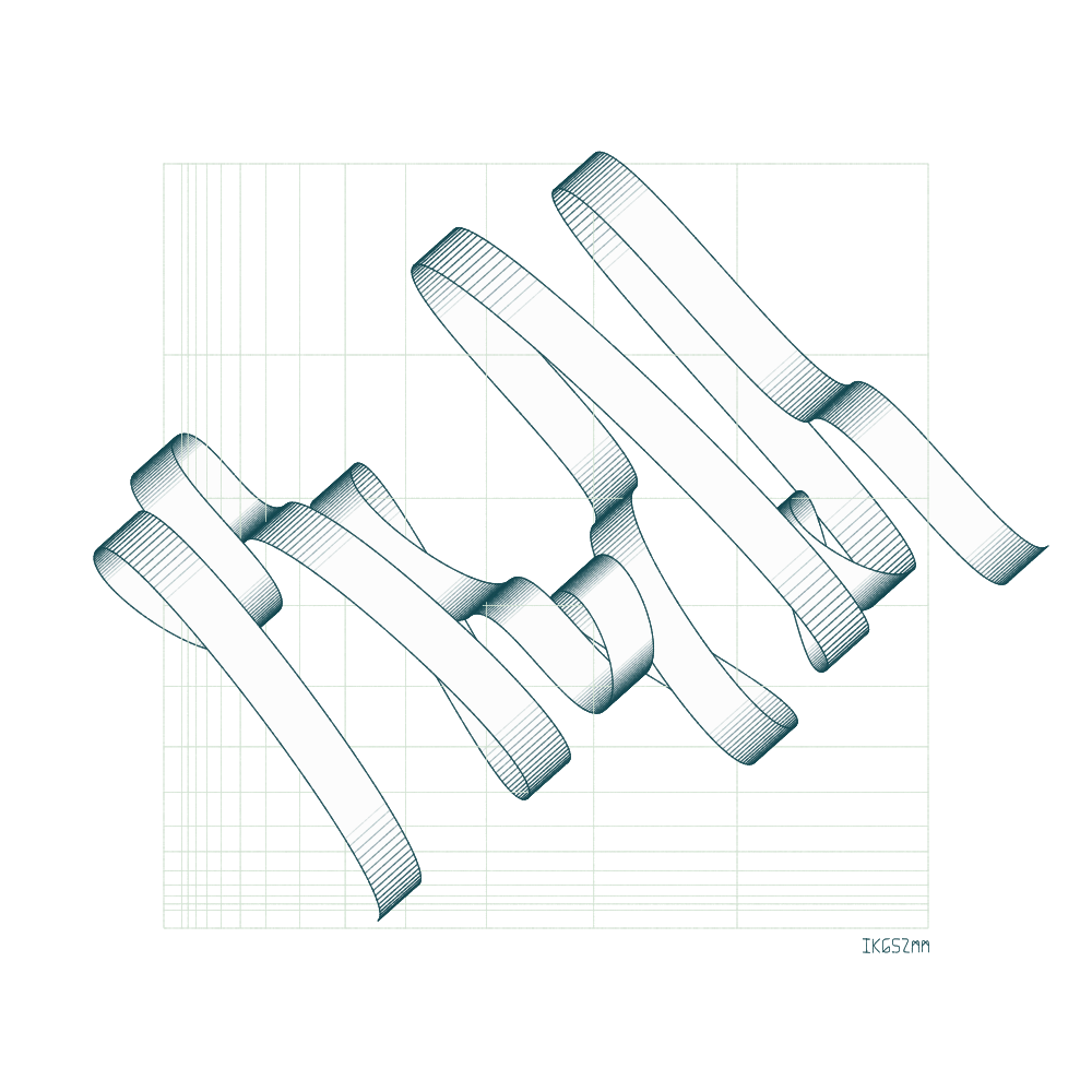 _ribbon study_ #89 static NFT preview