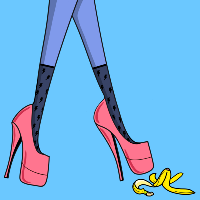 Dangerous Heel #41 static NFT preview