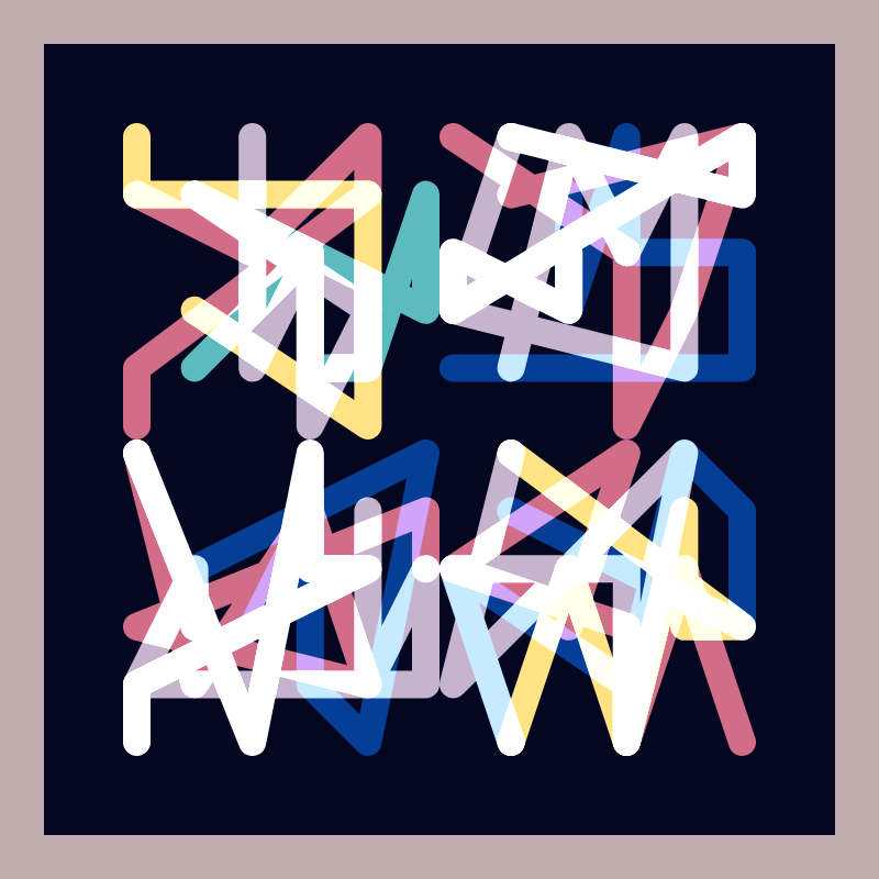Arrangement #423 static NFT preview