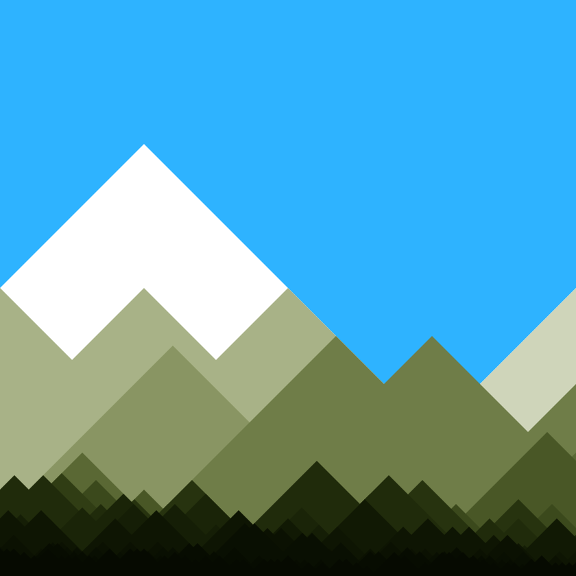 Mountains #195 static token preview