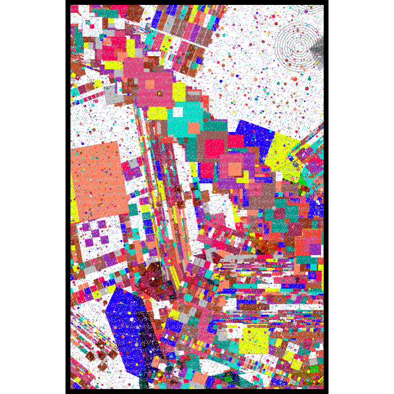 Abstract Life #172 static NFT preview