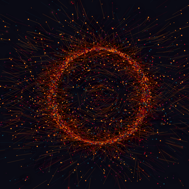 Supernova Scatter #31 static NFT preview