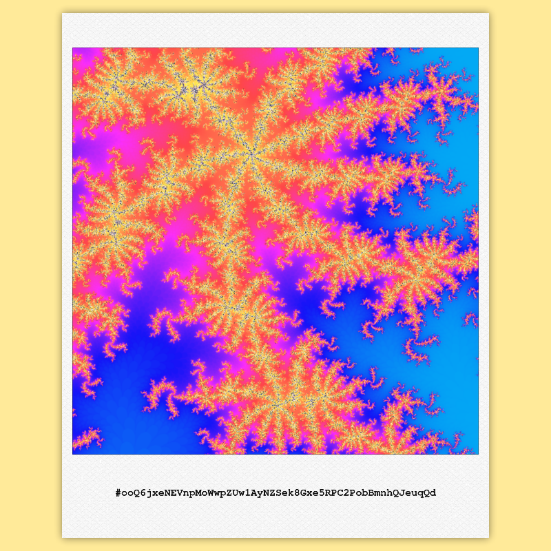 Mandelroid #49 static NFT preview