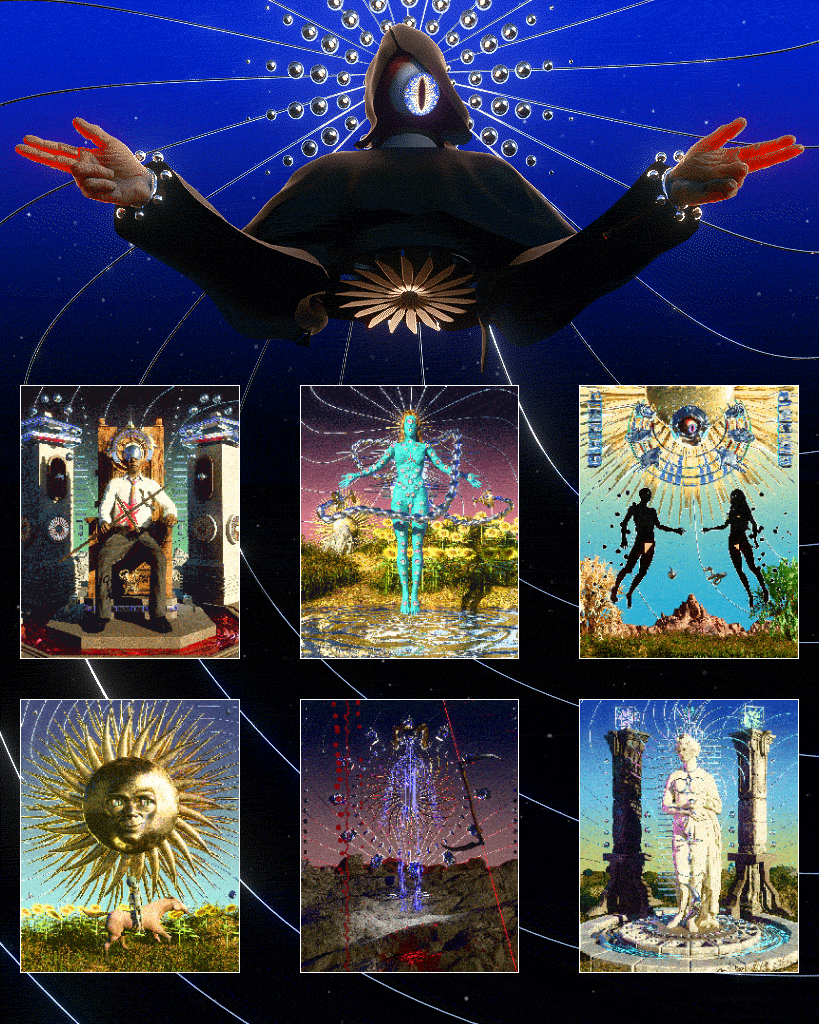 psychotarot generative divination #7 static token preview