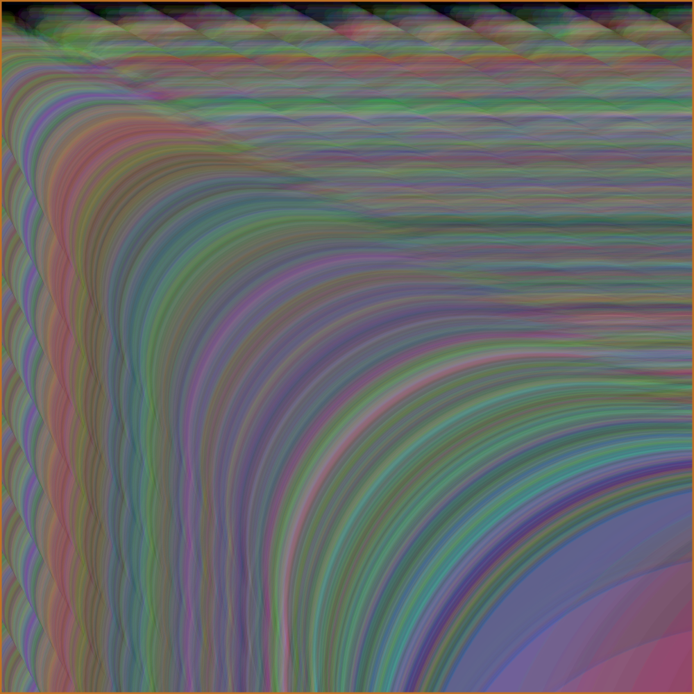 Colorfall #89 static NFT preview
