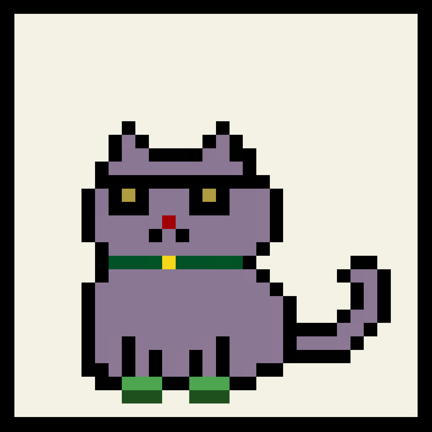 Lazy Kitties #2209 static token preview