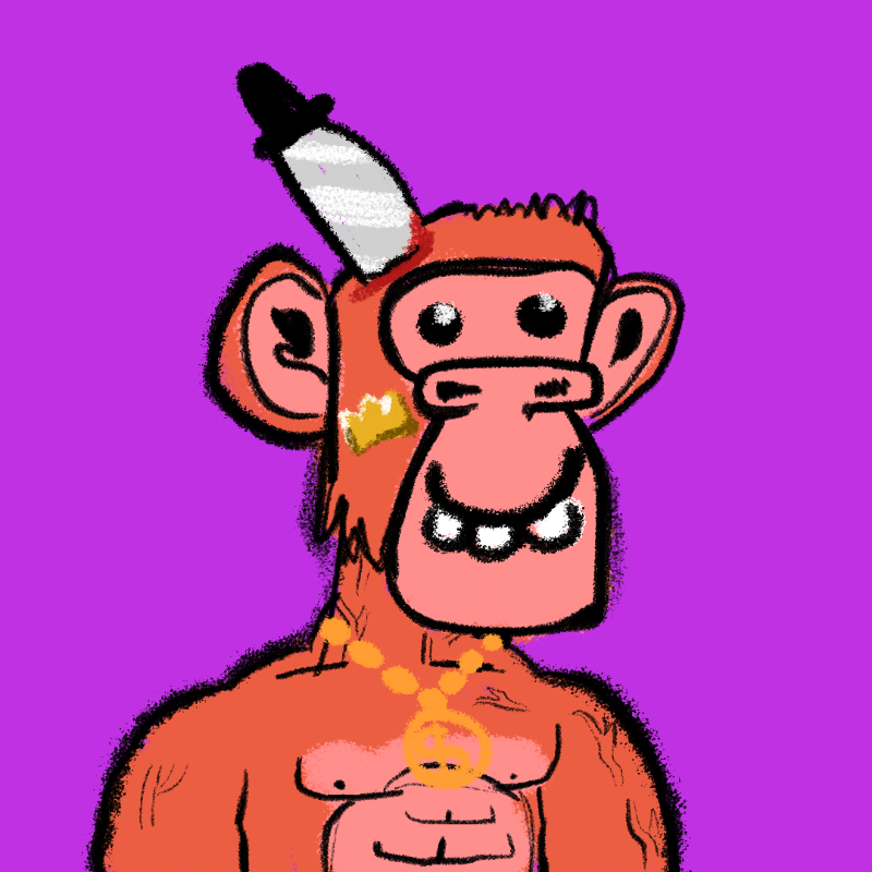 Boosted Apes Gym Club #35 static token preview