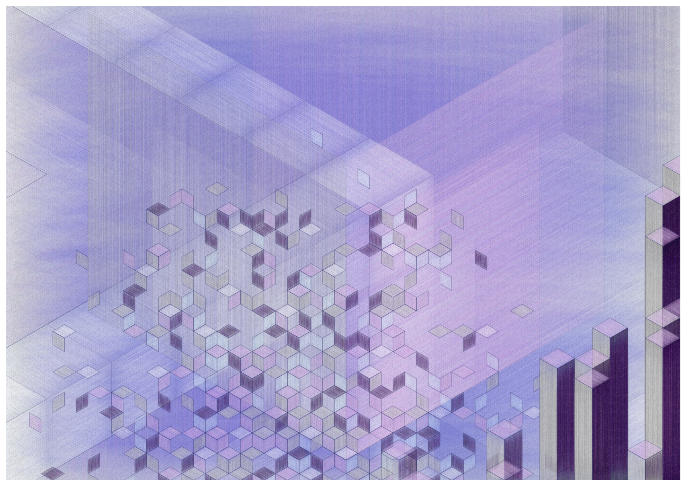 View From Our Window Depicted In Rhombuses #21 static token preview