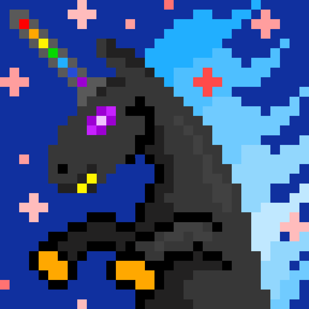 Unicorn #9387 static NFT preview