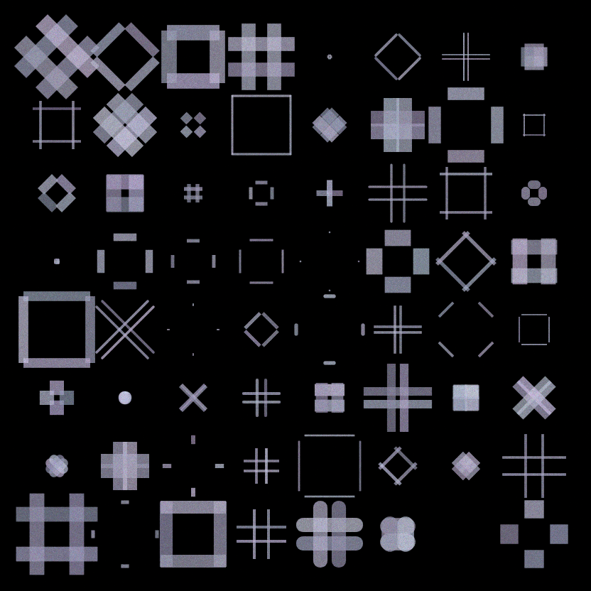 Hash Grid #127 static token preview