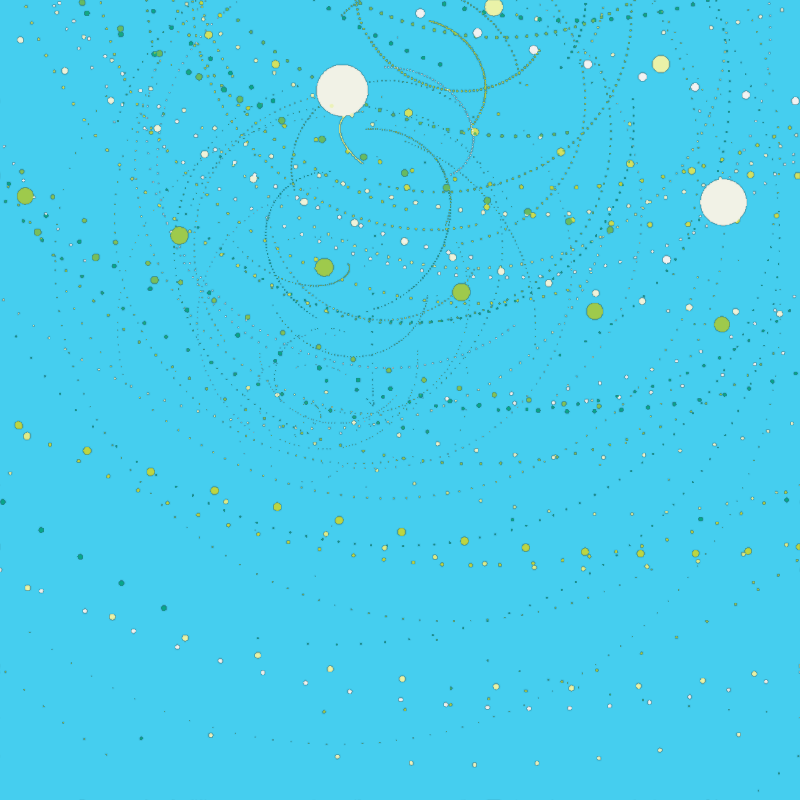Chaotic Orbits #69 static NFT preview