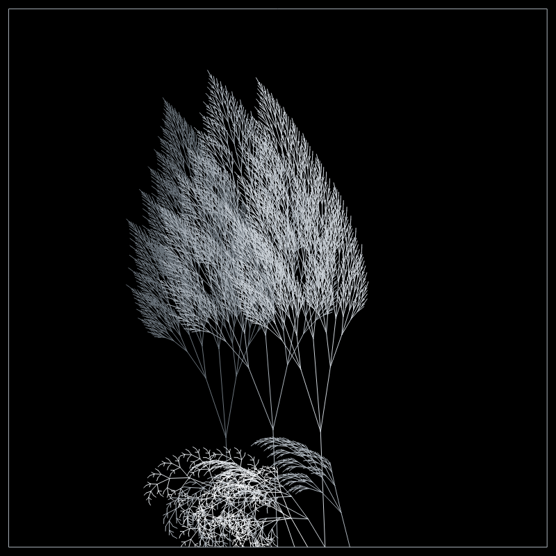 Fractal Forest #101 static NFT preview