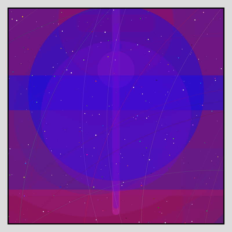 Color Field Starry B #38 static token preview