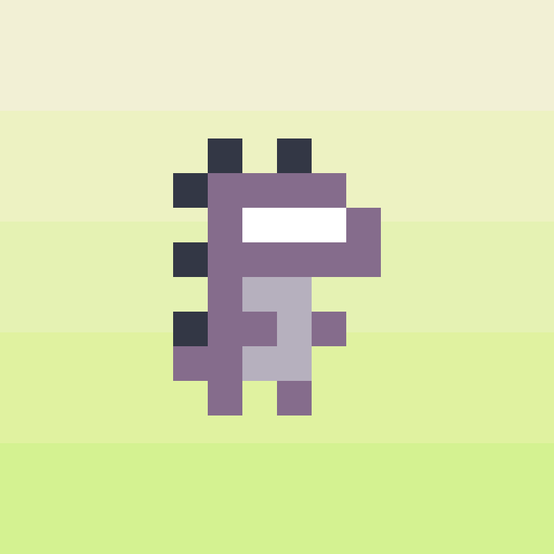 Coded Tiny Dinos #280 static token preview