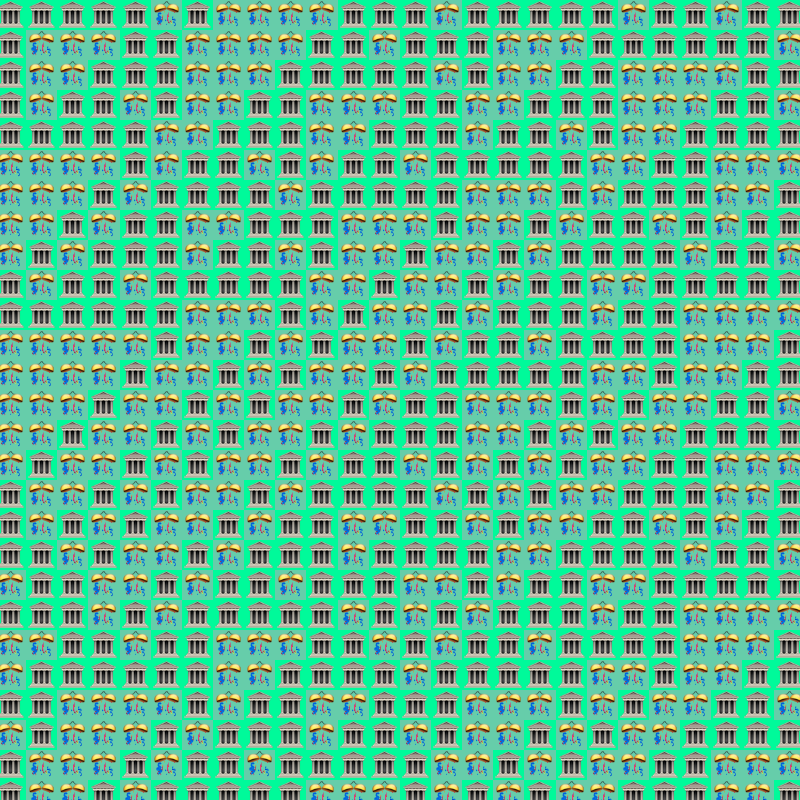 Elementary Cellular Emoji Automata #658 static NFT preview