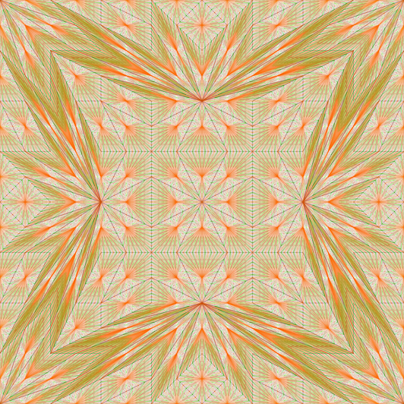 Triangle Subdivisions #596 static NFT preview