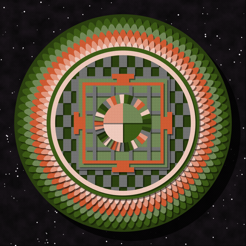 Paper Mandala #314 static token preview