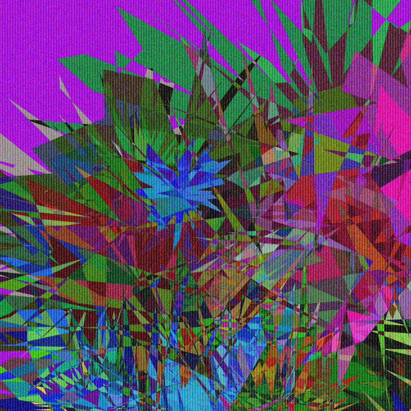 Glitchy Geometric Chaos #1 static token preview