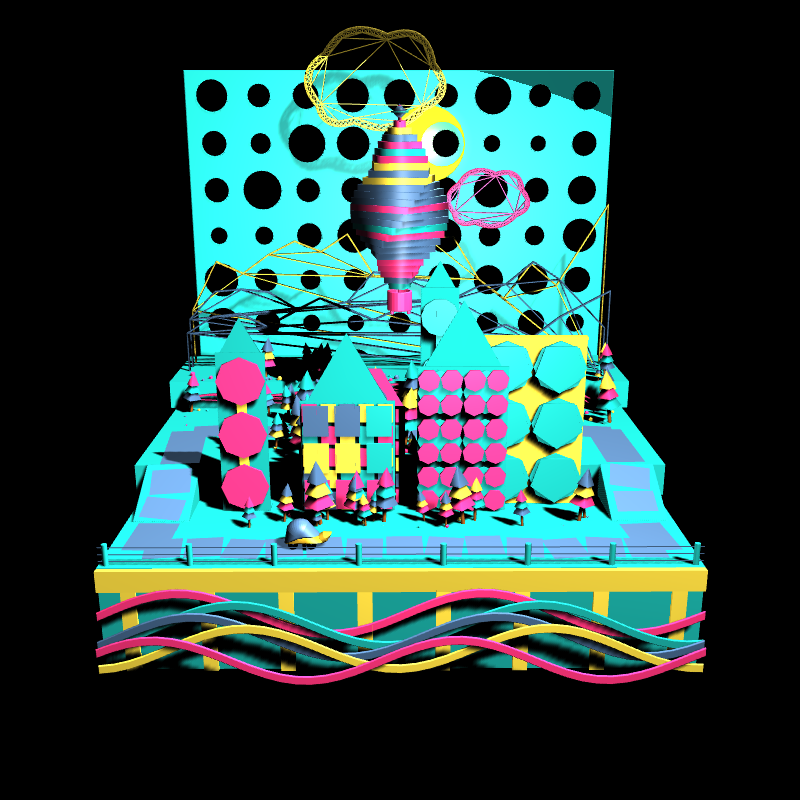 Paper Art 3D #121 static token preview