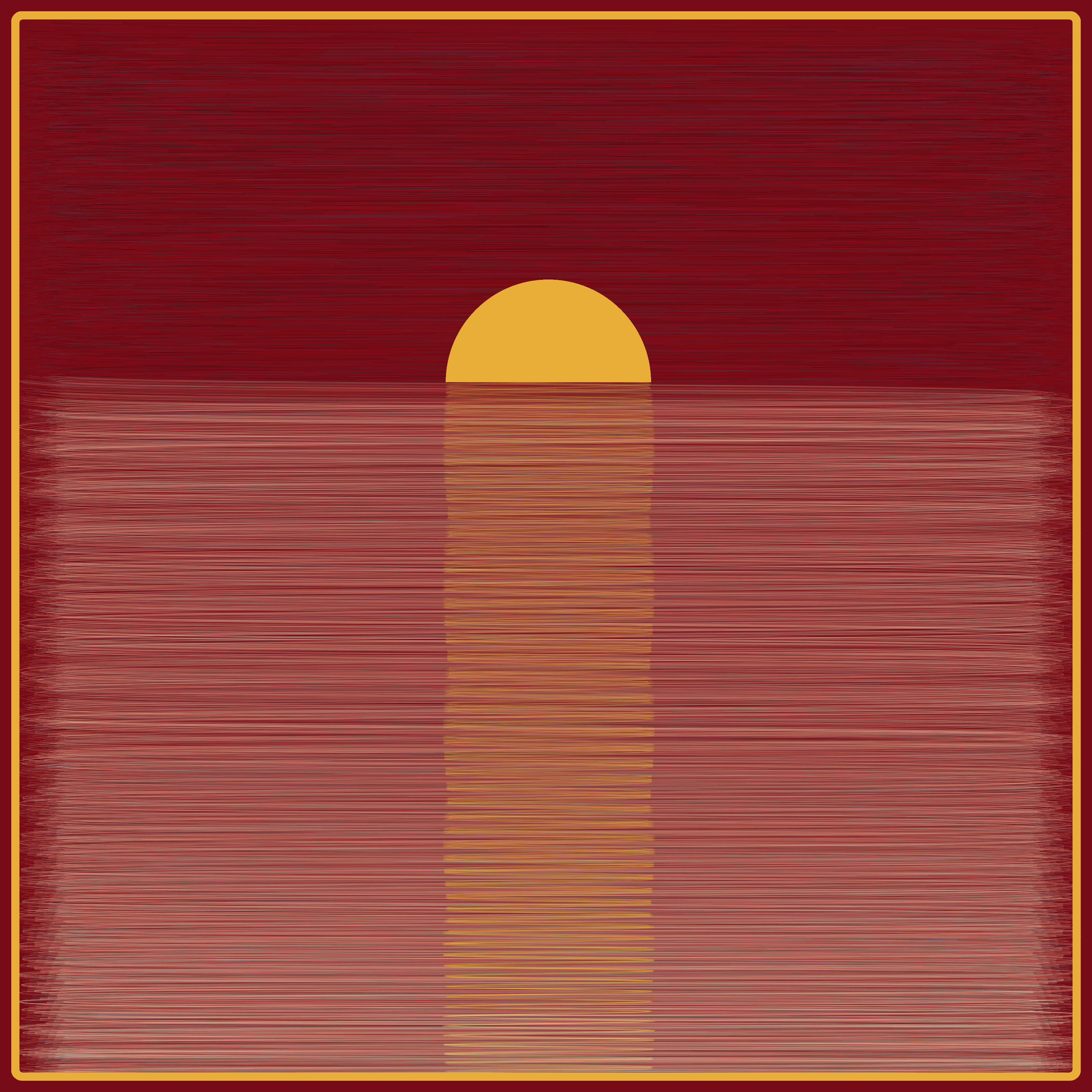 Sunset in Paradise #125 static token preview