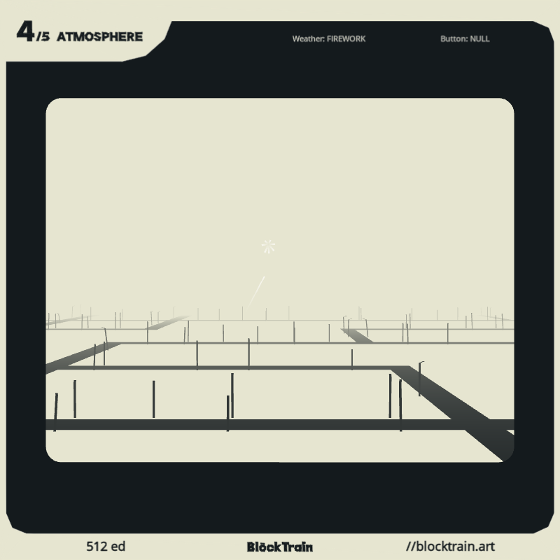 BlockTrain Atmosphere #45 static NFT preview