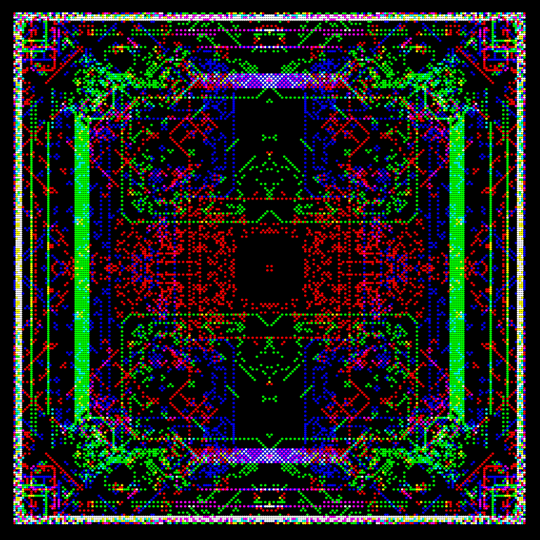 octomatonRGB #270 static NFT preview