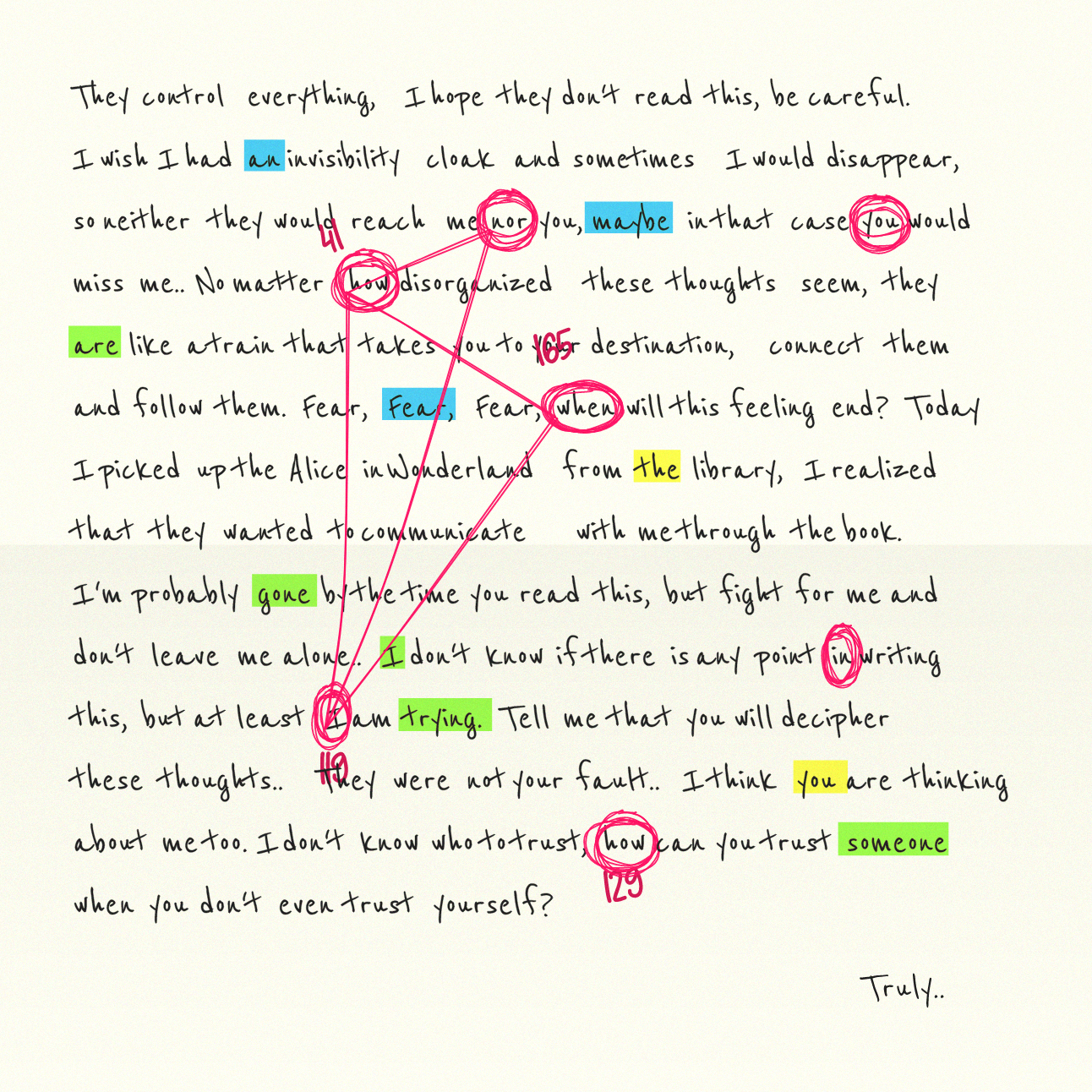 Conspiracy Theory Vol.2: a letter #83 static NFT preview
