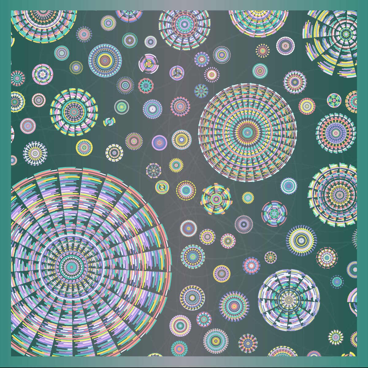 Kaleidoarcs #66 static NFT preview
