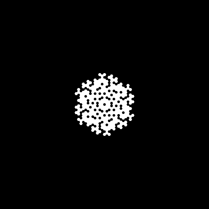 Snowflake #395 static NFT preview