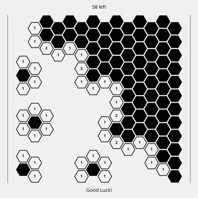 Tessellated Minesweeper | Game #48 static NFT preview